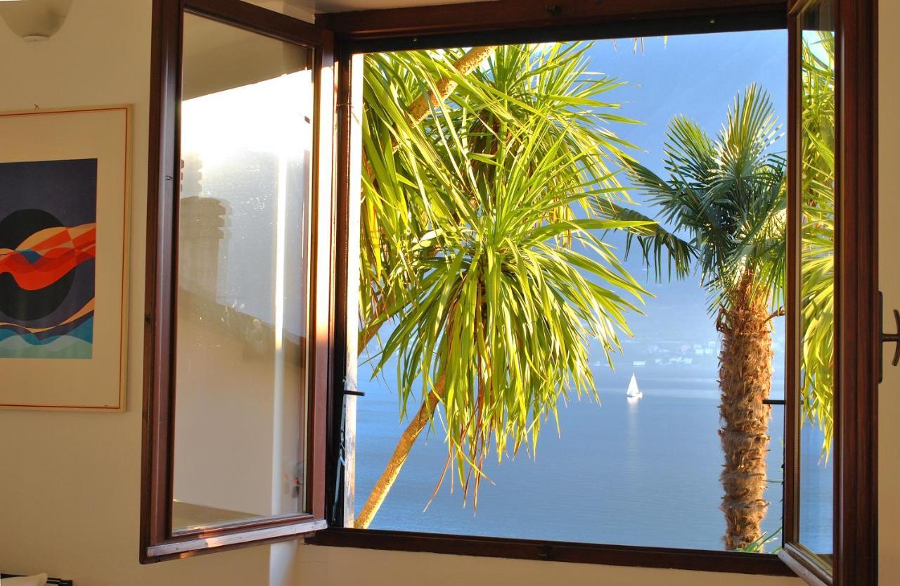 Apartment The Palm With Garden Sala Comacina Eksteriør billede