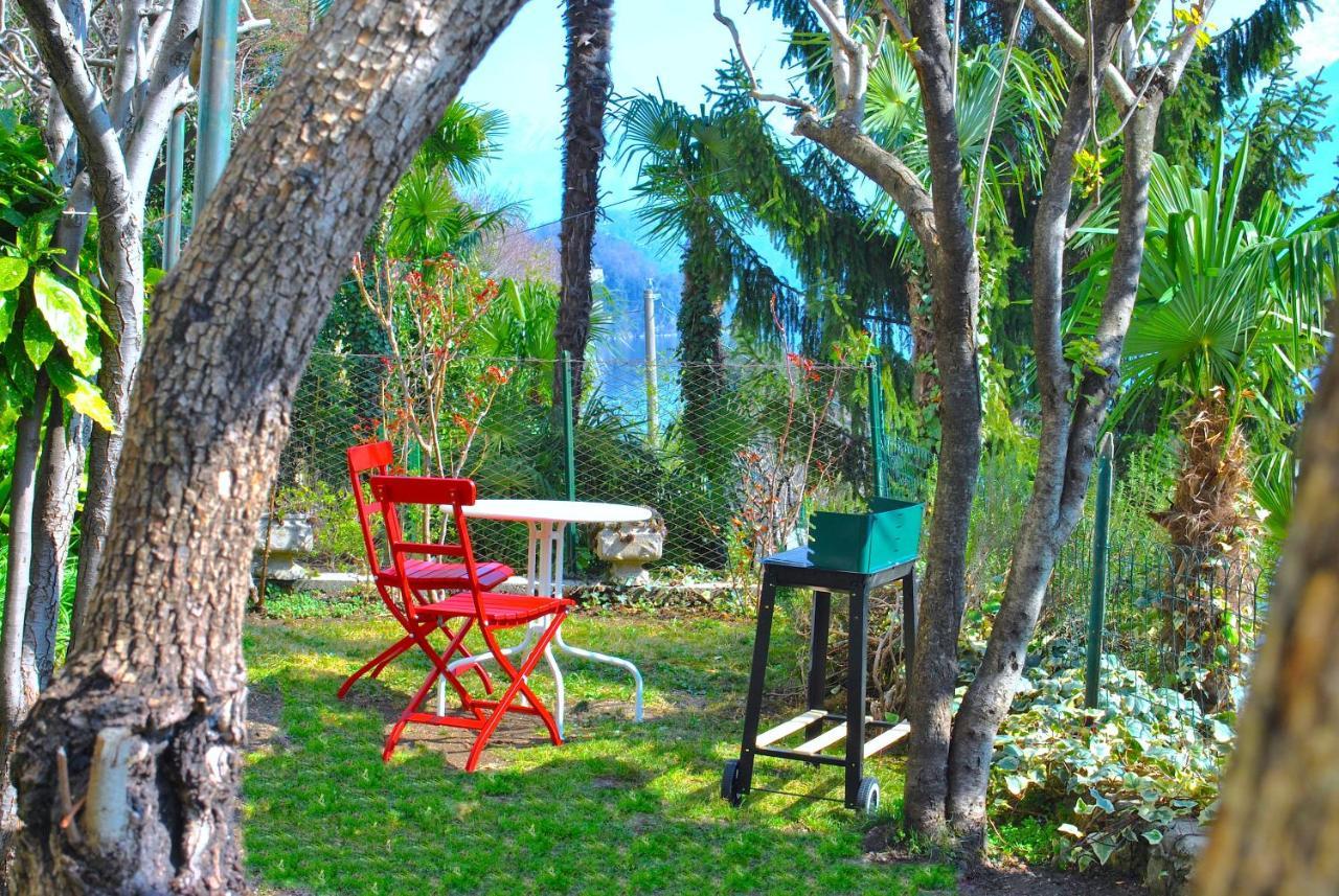 Apartment The Palm With Garden Sala Comacina Eksteriør billede